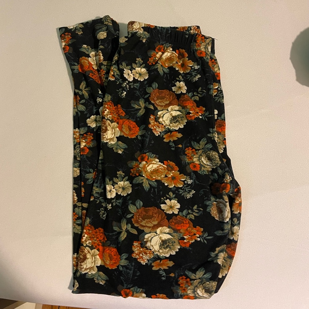 floral leggings